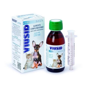 Supliment Imunostimulator Pentru Caini Si Pisici Viusid Pets, 150 Ml