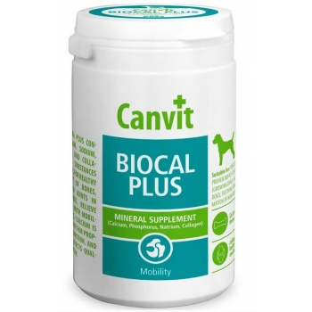 Supliment Nutritiv pentru Caini Canvit Biocal Plus, 500 g Canvit imagine 2022