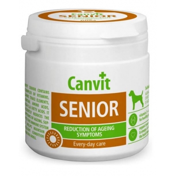 Supliment Nutritiv pentru Caini Canvit Senior, 100 g Canvit imagine 2022