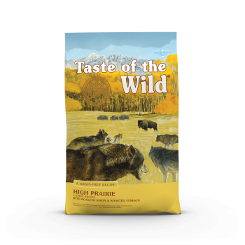 TASTE OF THE WILD High Prairie, Bizon și Vânat, hrană uscată fără cereale câini, 12.2kg 12.2kg imagine 2022