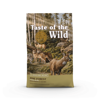TASTE OF THE WILD Pine Forest, Vânat și Miel, hrană uscată fără cereale câini, 12.2kg 12.2kg imagine 2022