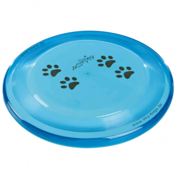 TRIXIE Activity, jucărie disc frisbee câini, plastic, 19cm, multicolor 19cm imagine 2022