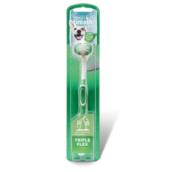 Triple Flex Toothbrush Tropiclean For Dogs L imagine