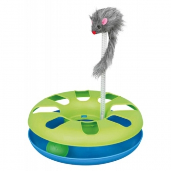 Trixie, circuit cu șoarece, jucărie, pisici, plastic, multicolor, 24 x 29cm 29cm imagine 2022