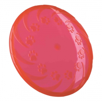 Trixie, jucărie frisbie disc câini plutitor, plastic, 18cm, multicolor 18cm imagine 2022