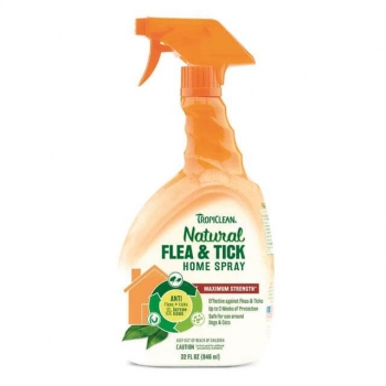 Tropiclean Flea and Tick Spray for Home, 946 ml imagine