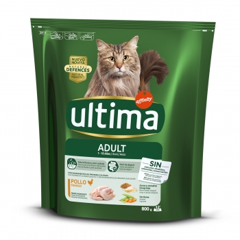 ULTIMA Cat Adult, Pui, hrană uscată pisici, 800g pentruanimale.ro imagine 2022