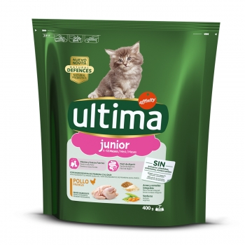 ULTIMA Cat Junior, Pui, hrană uscată pisici junior, 400g pentruanimale.ro imagine 2022