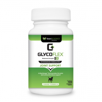 VETRI SCIENCE GlycoFlex Stage 2, suplimente articulare câini, 120tbl masticabile GlycoFlex