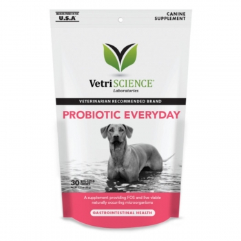 VETRI SCIENCE Vetri Probiotic Everyday, Bite-sized Chews, probiotice câini, 60cpr masticabile