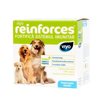 VIYO REINFORCES FOR DOGS ALL AGES 7X30ML pentruanimale.ro