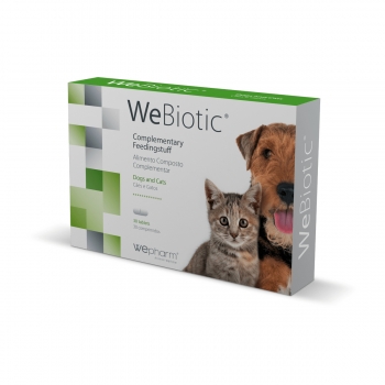 WEPHARM WeBiotic, suplimente digestive câini și pisici, 30cpr 30cpr