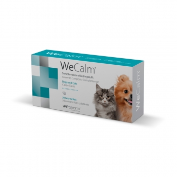 WEPHARM WeCalm, supliment calmant pentru caini si pisici, 30cpr 30cpr