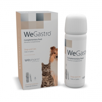 WEPHARM WeGastro, suplimente protectie gastrica & efect de calmare câini și pisici, 60ml pentruanimale.ro