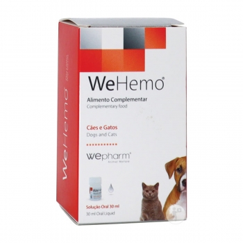 WEPHARM WeHemo, suplimente cardio-vasculare câini și pisici, suspensie orală, 30ml pentruanimale.ro imagine 2022