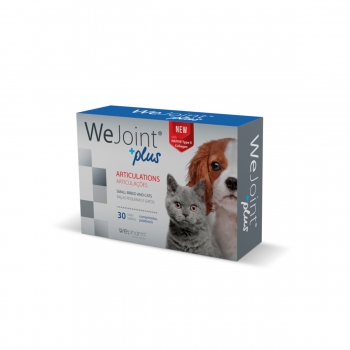 WEPHARM WeJoint Plus S, suplimente articulare câini și pisici, 30cpr 30cpr imagine 2022