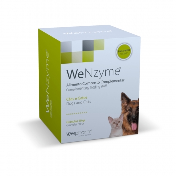 WEPHARM WeNzyme, suplimente digestive câini și pisici,granule palatabile, 50gr pentruanimale.ro