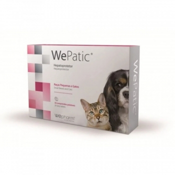 WEPHARM WePatic S, suplimente hepatice câini și pisici, 30cpr 30cpr