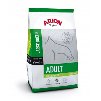 Arion Original Adult Large Breed cu Pui si Orez, 12 kg Arion