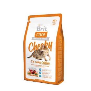 Brit Care Cat Cheeky Living Outdoor 2 kg imagine