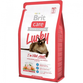 Brit Care Cat Lucky Vital Adult 2 kg imagine