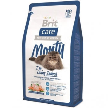 Brit Care Cat Monty Living Indoor 2 kg imagine