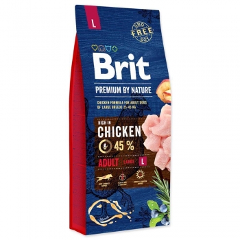 Brit Premium by Nature Adult L, 8 kg imagine