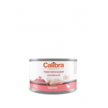 Calibra Cat Sensitive Curcan si Somon 200 g 200
