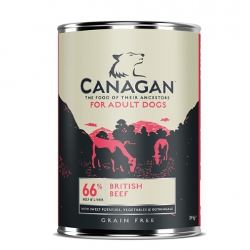 Pachet 4 Conserve Canagan Dog Grain Free Vita 395 g imagine