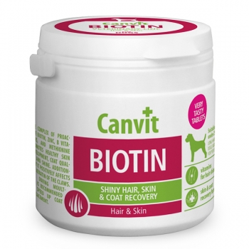 Supliment Nutritiv pentru Caini Canvit Biotin, 230 g 230 imagine 2022