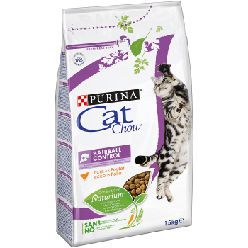 Cat Chow Adult Hairball Control 1.5 kg imagine