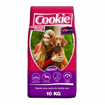 Cookie Complete Plus Adult cu Vita, 10kg 10kg