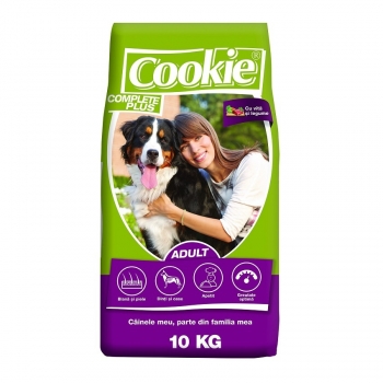 Cookie Complete Plus Adult Vita si Legume 10 kg Adult imagine 2022