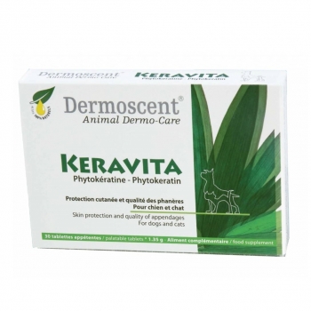 Dermoscent Keravita, 30 Tablete câini