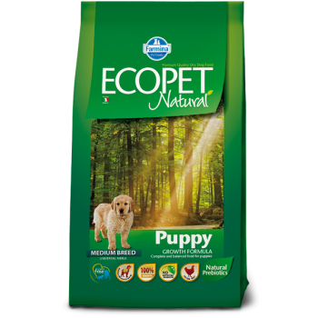 Ecopet Natural Puppy 12 kg Câini