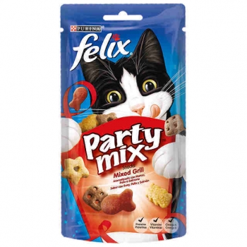 Felix Party Mix Mixed Grill 60g imagine