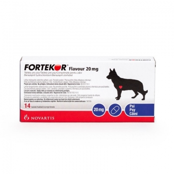 Fortekor 20 mg (21-80 kg), 14 tablete Novartis imagine 2022