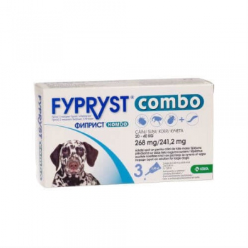 Fypryst Combo Dog L (20-40kg) x 3 pip 20-40kg imagine 2022