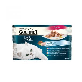 Gourmet Perle Duo Multipack Peste 4 x 85 g Gourmet imagine 2022