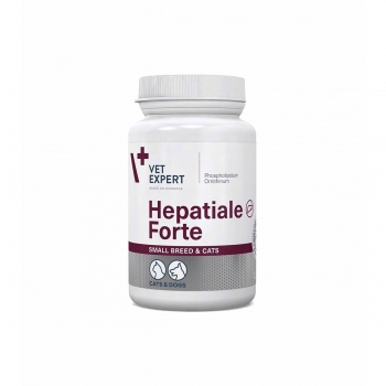 Hepatiale Forte Twist-Off 170 mg, Small Breed & Cats, 40 Capsule pentruanimale