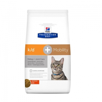 Hill’s PD Feline k/d Afectiuni Renale + Mobility, 5 kg Hill's Prescription Diet imagine 2022