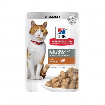 Hill’s SP Feline Young Adult Plic Curcan, 85 g Adult