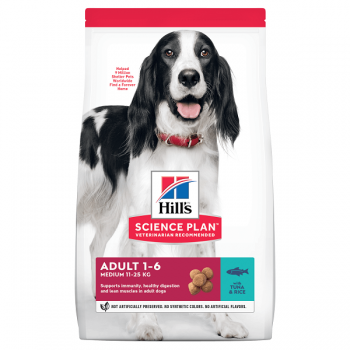 Hill's SP Canine Adult Medium Ton&Rice, 2.5 Kg imagine