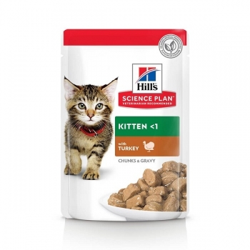 Hill’s SP Feline Kitten Plic Curcan 85 g Curcan imagine 2022