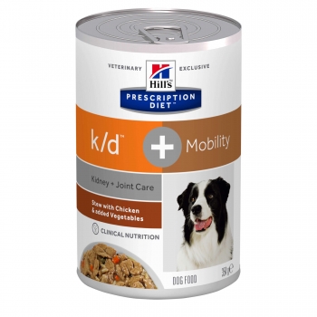 Hill’s PD Canine K/D + Mobility Chicken&Veggie Stew 354 g 354 imagine 2022