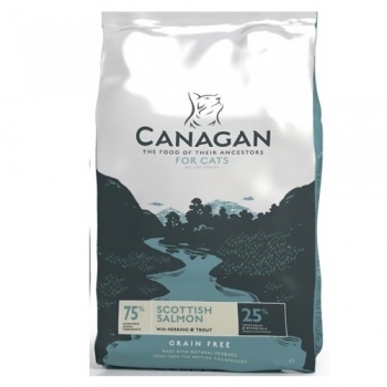 Pachet 4 x Canagan Cat Grain Free Somon 375 g imagine