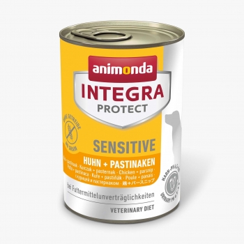 INTEGRA PROTECT Sensitive, XS-M, Pui, dietă veterinară, conservă hrană umedă fără cereale câini, alergii, sistem digestiv, (în aspic), 400g (în imagine 2022