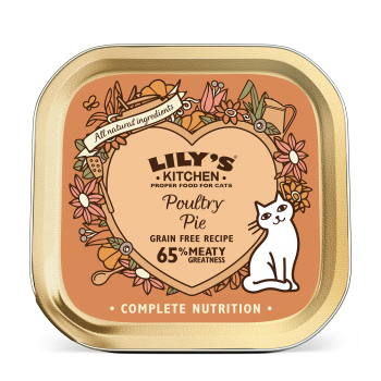 Lily's Kitchen Pisica Adult Poultry Pie, 85 g imagine