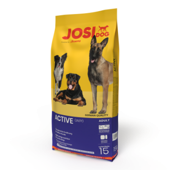 JOSIDOG Active, XS-XL, Pasăre, hrană uscată câini, activitate intensă, 15kg 15kg imagine 2022