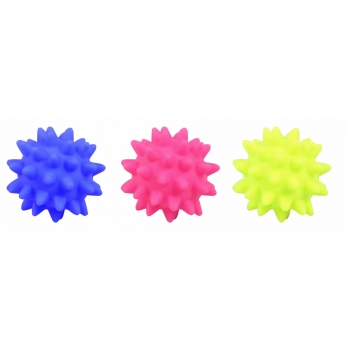 PAWISE, jucărie minge câini, S-L, vinil, fosforescentă, activități fizice, diverse culori, ⌀6 cm ⌀6 imagine 2022